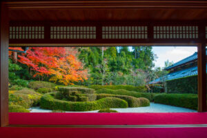 <ruby>大池寺<rt>だいちじ</rt></ruby> 枯山水庭園